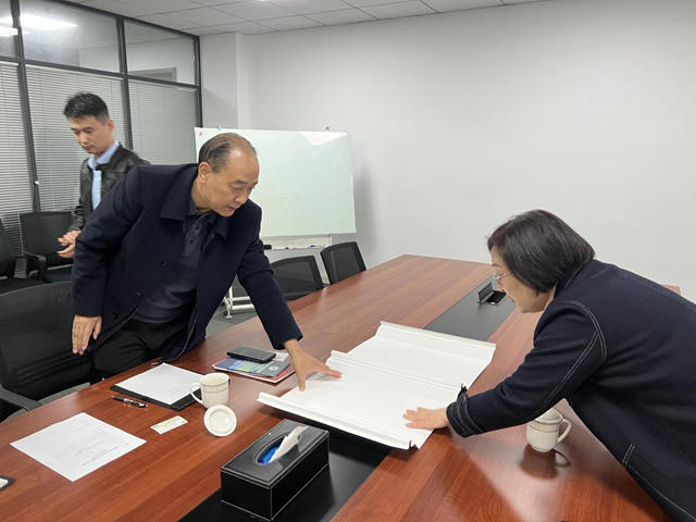 走訪調研知心聲 凝聚合力謀發展——寧波塗協走進寧波瑞淩新能源科技有限公司