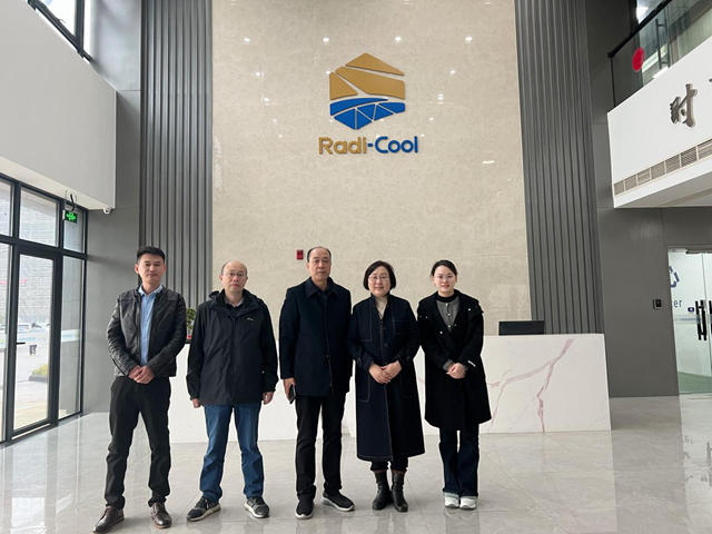 走訪調研知心聲 凝聚合力謀發展——寧波塗協走進寧波瑞淩新能源科技有限公司
