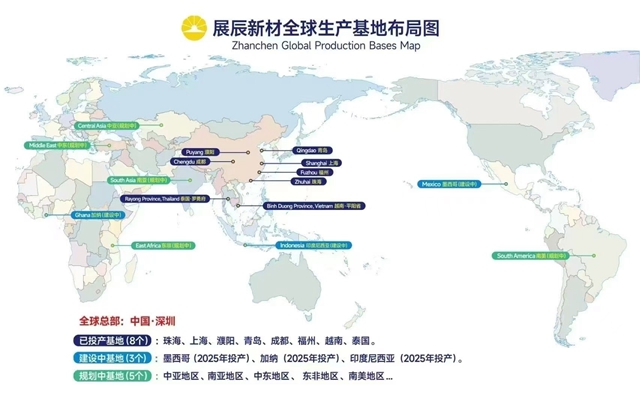 展辰塗料出海，全球版圖再擴張
