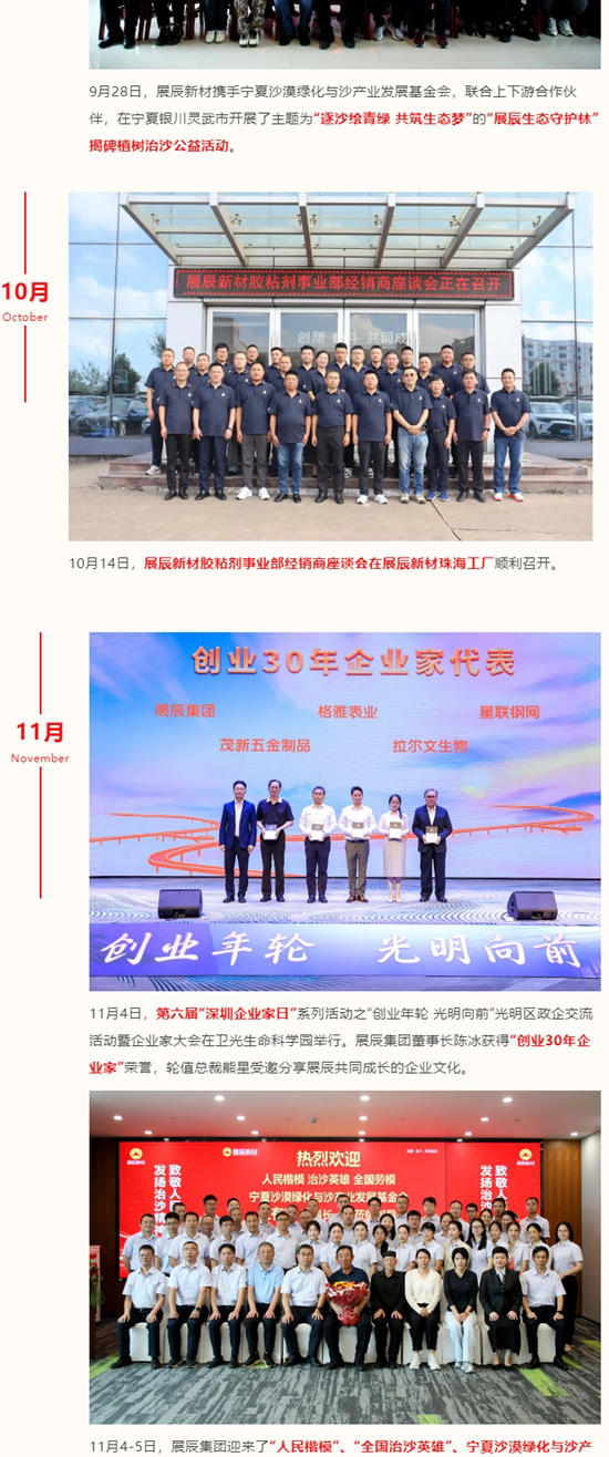 2024展辰大事記：回眸過往，共啟新章