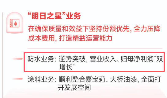 北新防水營利雙增，劍指100億，行業獨領風騷