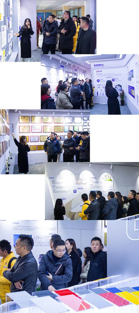 虹潤協辦彭州市“湔江茶敘”建材行業供需對接活動暨青年人才交流