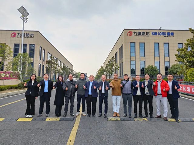 越南客戶來華參觀九陽防水，深化技術融合與商務戰略協同，共謀跨國合作新紀元！
