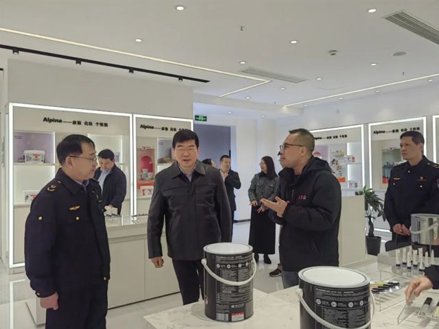 浙江省市場監管局領導章一文一行蒞臨德愛威杭州工廠考察指導