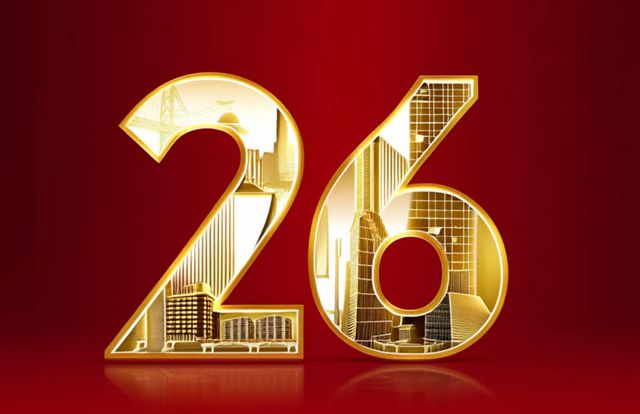 七彩建設成立26周年