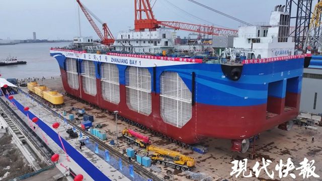 全球首創“湛江灣1號”建成下水 雙瑞塗料標準化防腐體係護航深海重器