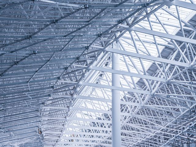 重慶江北國際機場T3B航站樓鋼結構防火保護工程取得先進示範成果