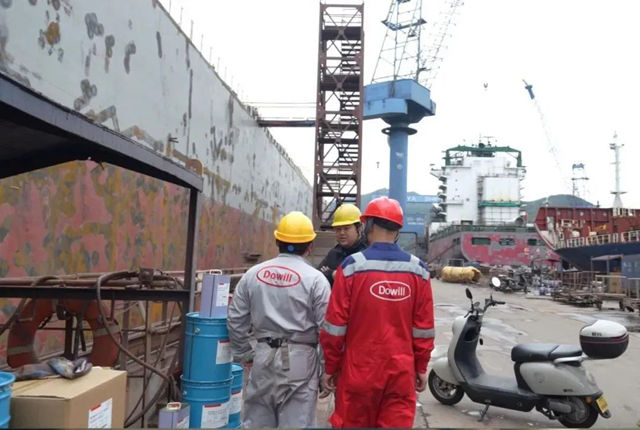 德威塗料成功塗裝遠洋船舶 打破國外壟斷助力全球減碳