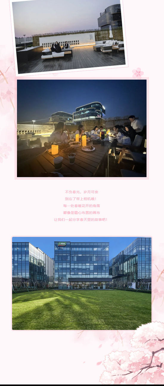 春暖花開時 遇見三棵樹上海中心