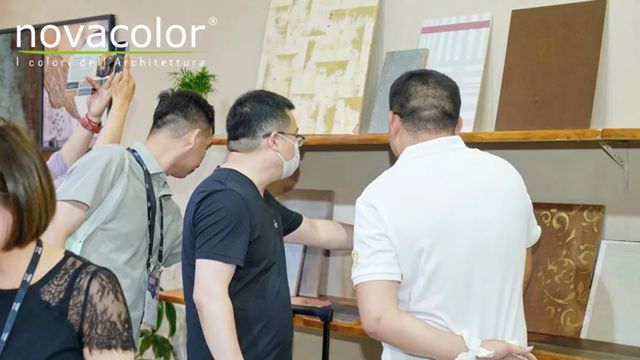 Novacolor閃耀設計上海2025，意式牆麵美學大放異彩