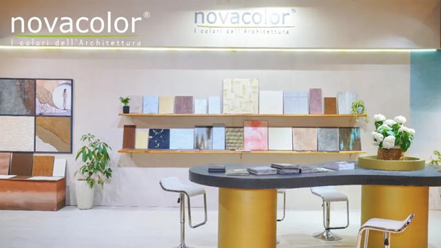 Novacolor閃耀設計上海2025，意式牆麵美學大放異彩