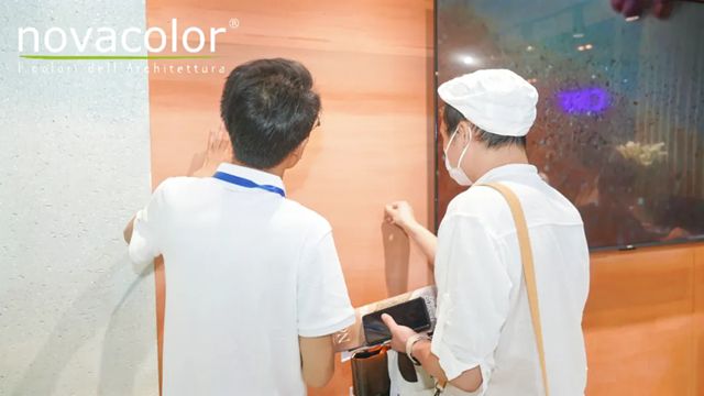 Novacolor閃耀設計上海2025，意式牆麵美學大放異彩