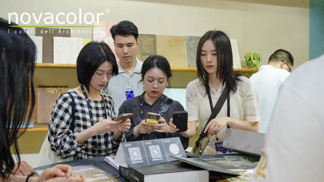 Novacolor閃耀設計上海2025，意式牆麵美學大放異彩