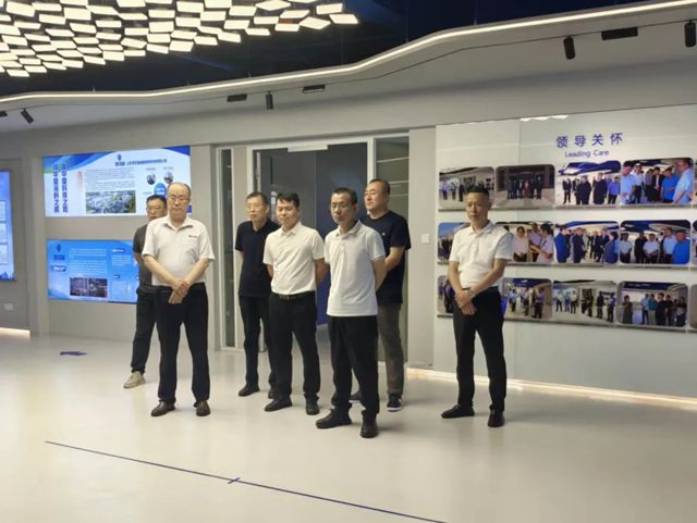 中鐵物資集團黨委副書記於俊海一行到孚日宣威考察