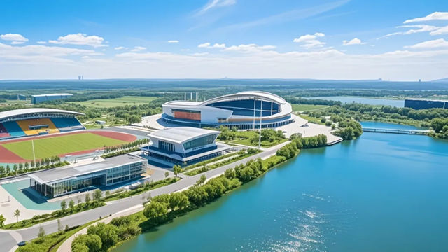以科技之力築就體育新地標 三棵樹工業塗料護航廣安奧體中心