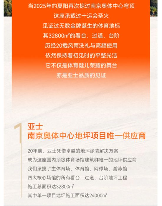 賽場榮光，始於足下！亞士地坪漆，匠心守護