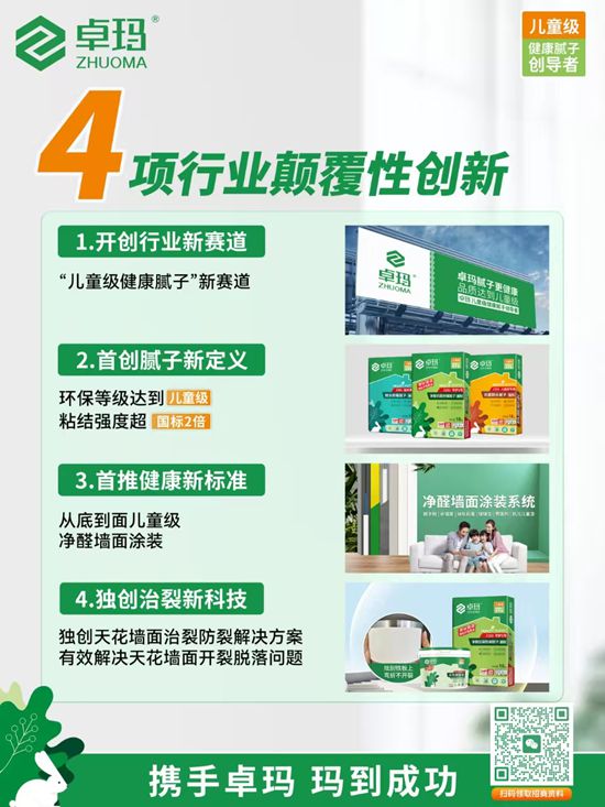 兒童級健康膩子破局者！卓瑪以硬核實力領跑藍海賽道