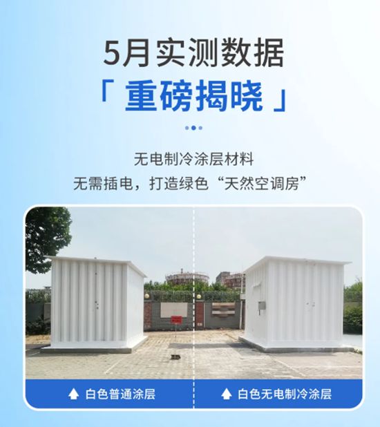 富思特無電製冷塗層 打造“天然空調房”