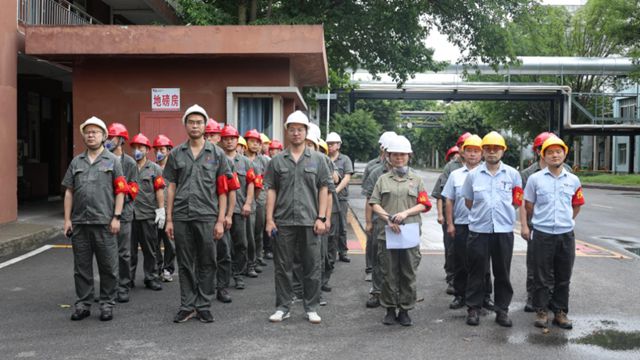 三峽油漆開展危險品庫泄漏事故應急救援演練 提升應急處置能力