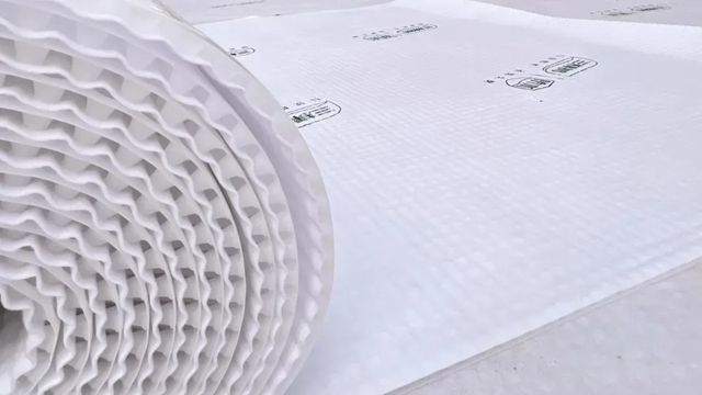 科技防水｜三棵樹高分子排水防護一體板助力聊城市君瀾項目建設