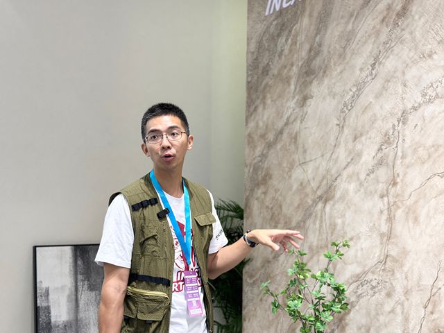 這麵牆火了！英尼斯特“黑科技”引爆廣州建博會，經銷商爭相打卡