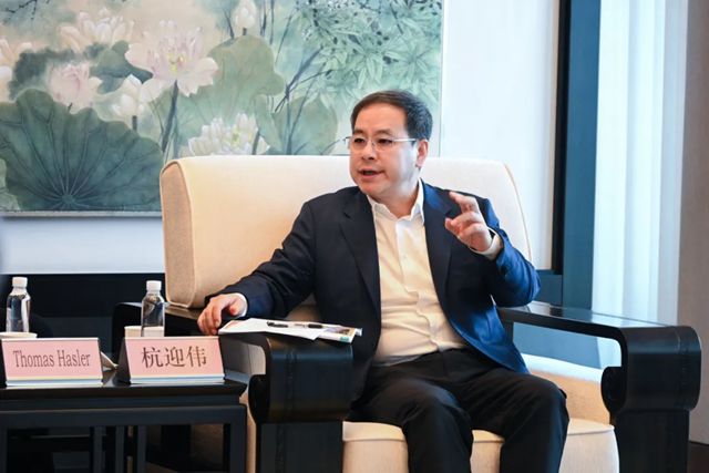 市場 | 西卡首席執行官率團參訪上海建工集團！