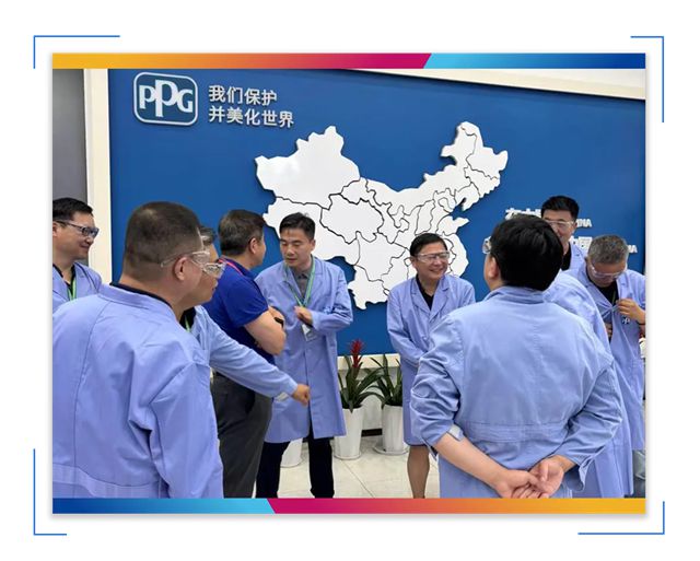 PPG金屬建材塗料亮相華東院，上海幕牆顧問專家參訪PPG張家港創新應用中心