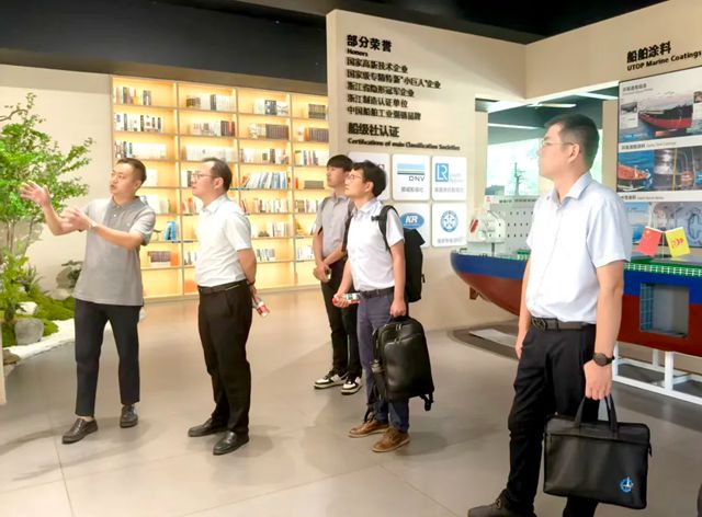 浙江省經信廳領導到魚童調研