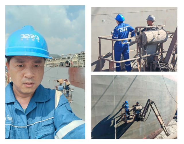雙瑞 | 戰高溫保進度：國際油輪接力施工背後的產業工人擔當