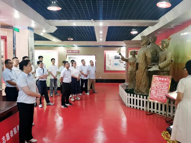 永新管業黨支部赴清水縣抗日救亡運動紀念館開展主題黨日活動