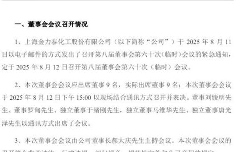 議案通過反成導火索！金力泰獨董倒戈內鬥激化，2萬股東直麵退市生死局