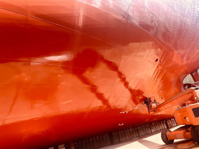 魚童有機矽低阻防汙漆助87000DWT“OCEAN FAIRY”輕盈破浪