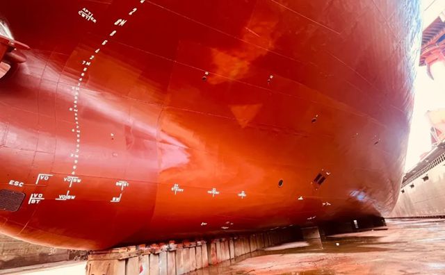 魚童有機矽低阻防汙漆助87000DWT“OCEAN FAIRY”輕盈破浪