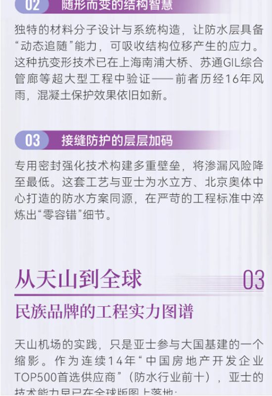 護航絲路樞紐！亞士防水以硬核技術守護新疆天山機場，彰顯大國基建實力