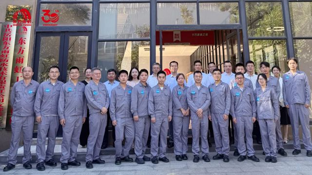 東方雨虹與中國石化化工銷售公司攜手共建後加工應用實踐基地