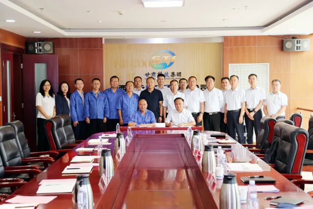 甘肅省長城建設集團公司與西北永新集團公司開啟戰略合作新篇章
