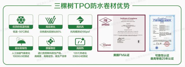 三棵樹TPO防水卷材助力宿州奧林匹克體育中心項目建設