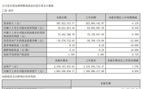 高盟新材半年營收近6億！淨利降幅從24%砍半至9%，二季度究竟靠啥反彈？