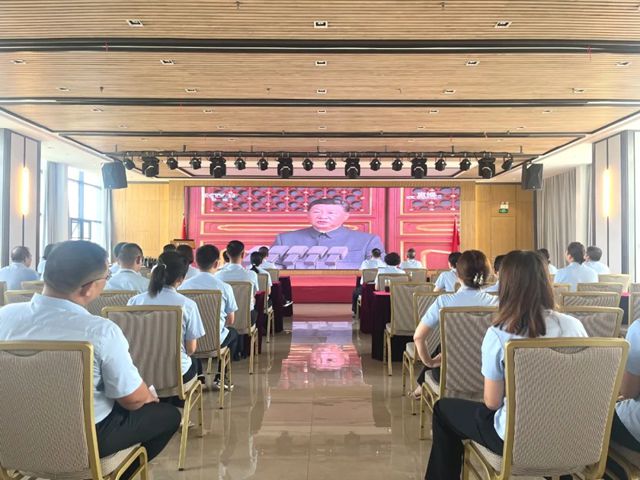 九陽防水組織全員觀看紀念中國人民抗日戰爭暨世界反法西斯戰爭勝利80周年閱兵儀式