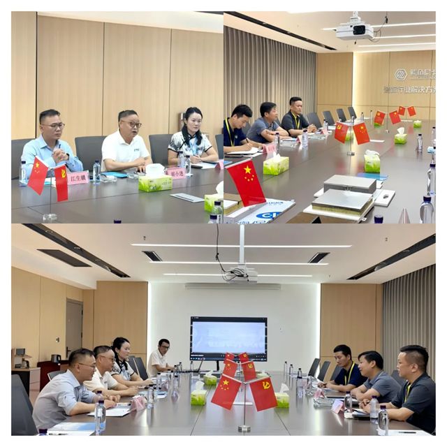 淮南市潘集區區長李國柱一行蒞臨鱷魚尼卡集團，共探綠色轉型新篇